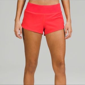 Speed up low rise shorts 2.5”